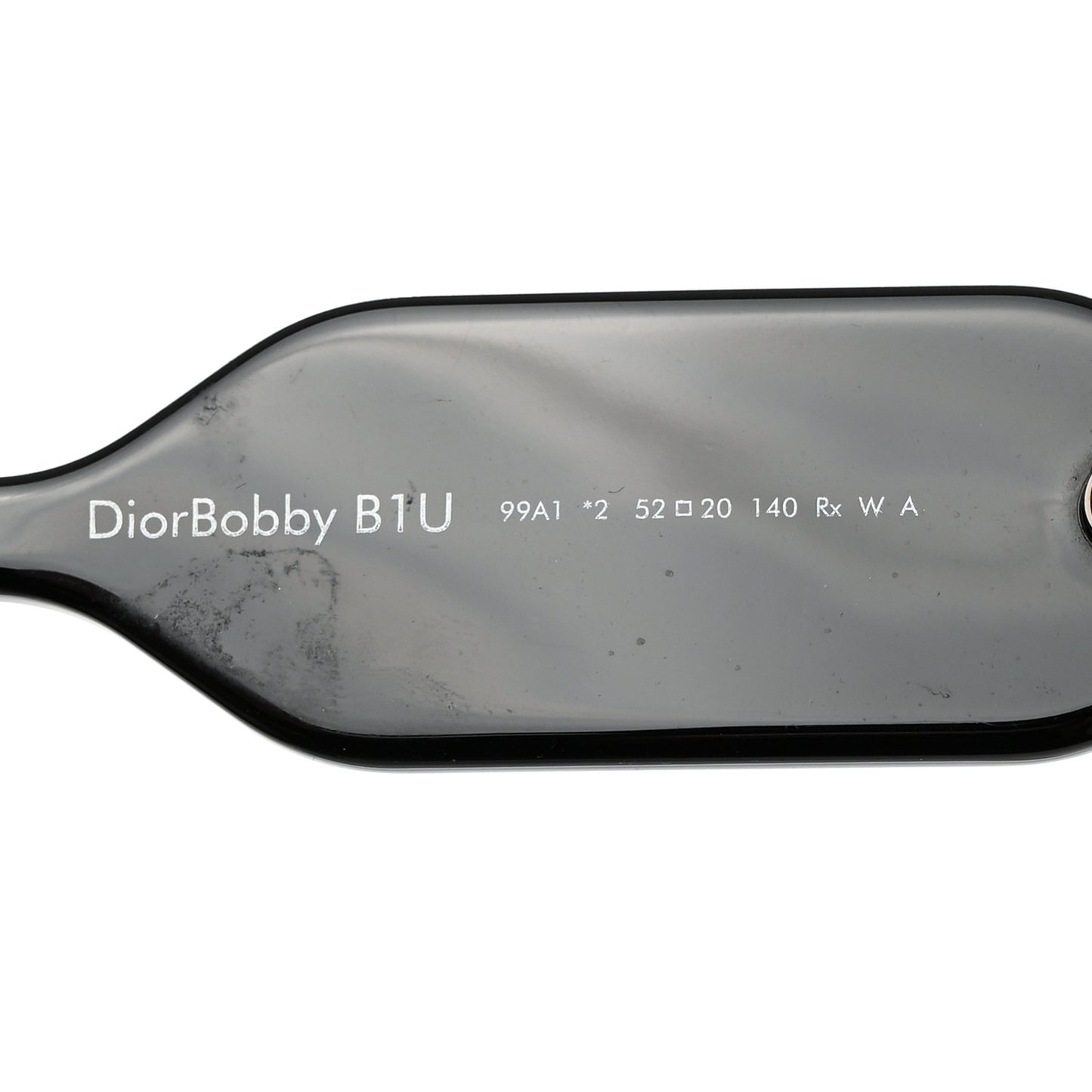 Acetate Diorbobby B1U Sunglasses White Black