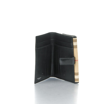 Burberry Nova Check Compact Wallet Black 5 of 8