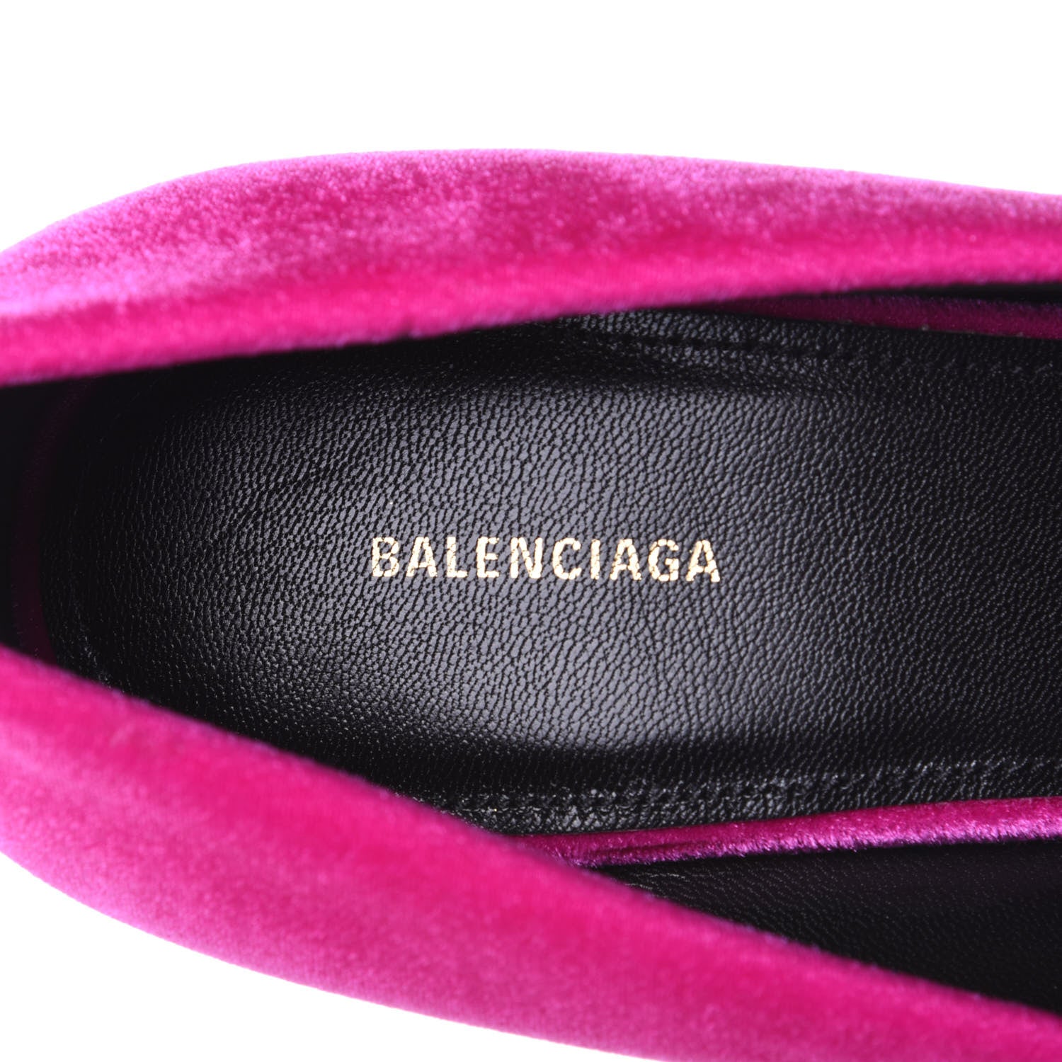Balenciaga Velvet De Soie Pumps 39 Rose Fuchsia 9 of 11