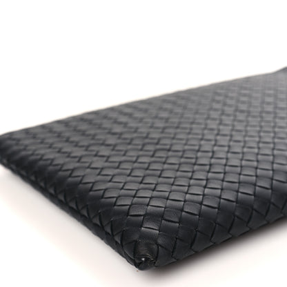 Bottega Veneta Nappa Intrecciato Medium Zip Pouch Black 8 of 9