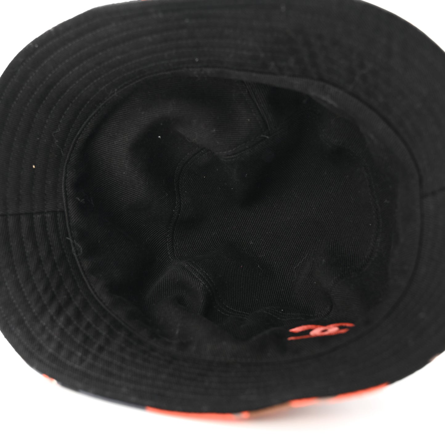 Canvas Reversible CC Bucket Hat S Black Multicolor