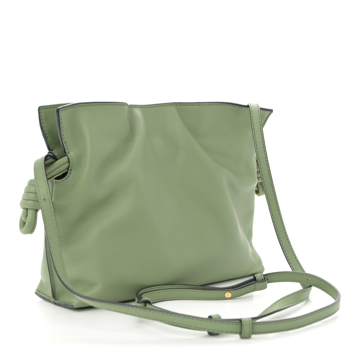 Loewe Nappa Flamenco Knot Clutch Rosemary 3 of 10