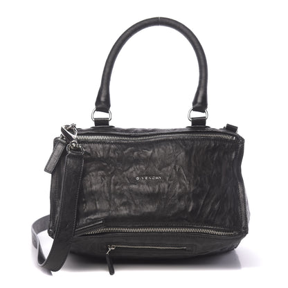 Givenchy Tumbled Sheepskin Medium Pandora Bag Black 1 of 11