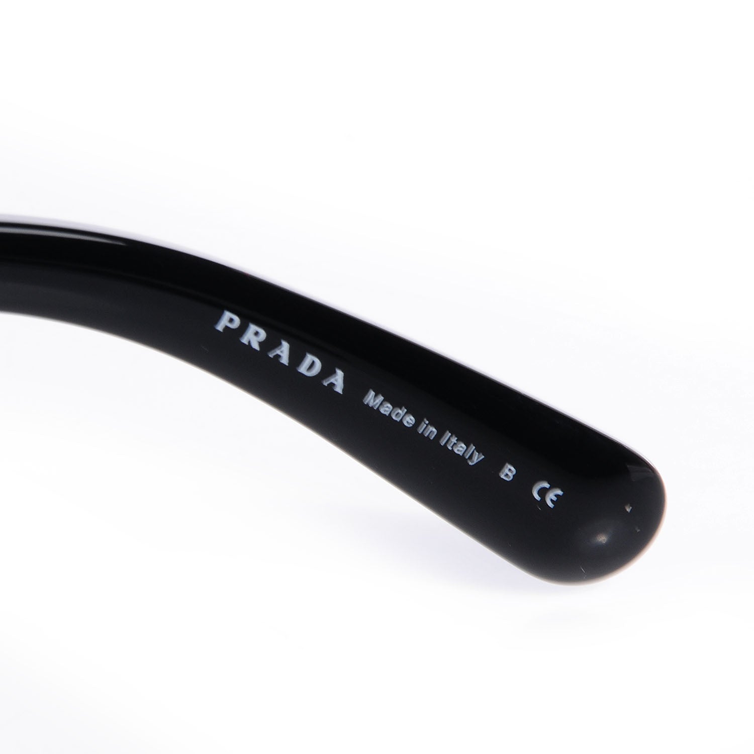 Prada Baroque Sunglasses SPR 27N Black 5 of 5