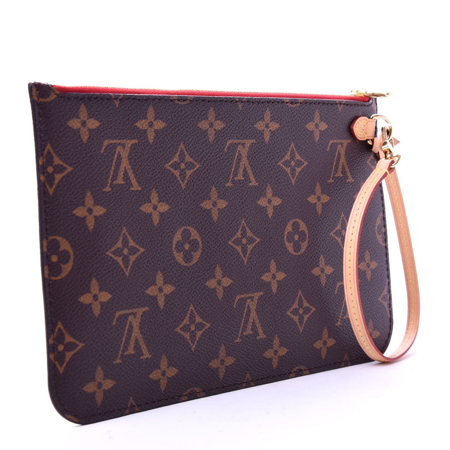 Monogram Neverfull MM GM Pochette Cherry