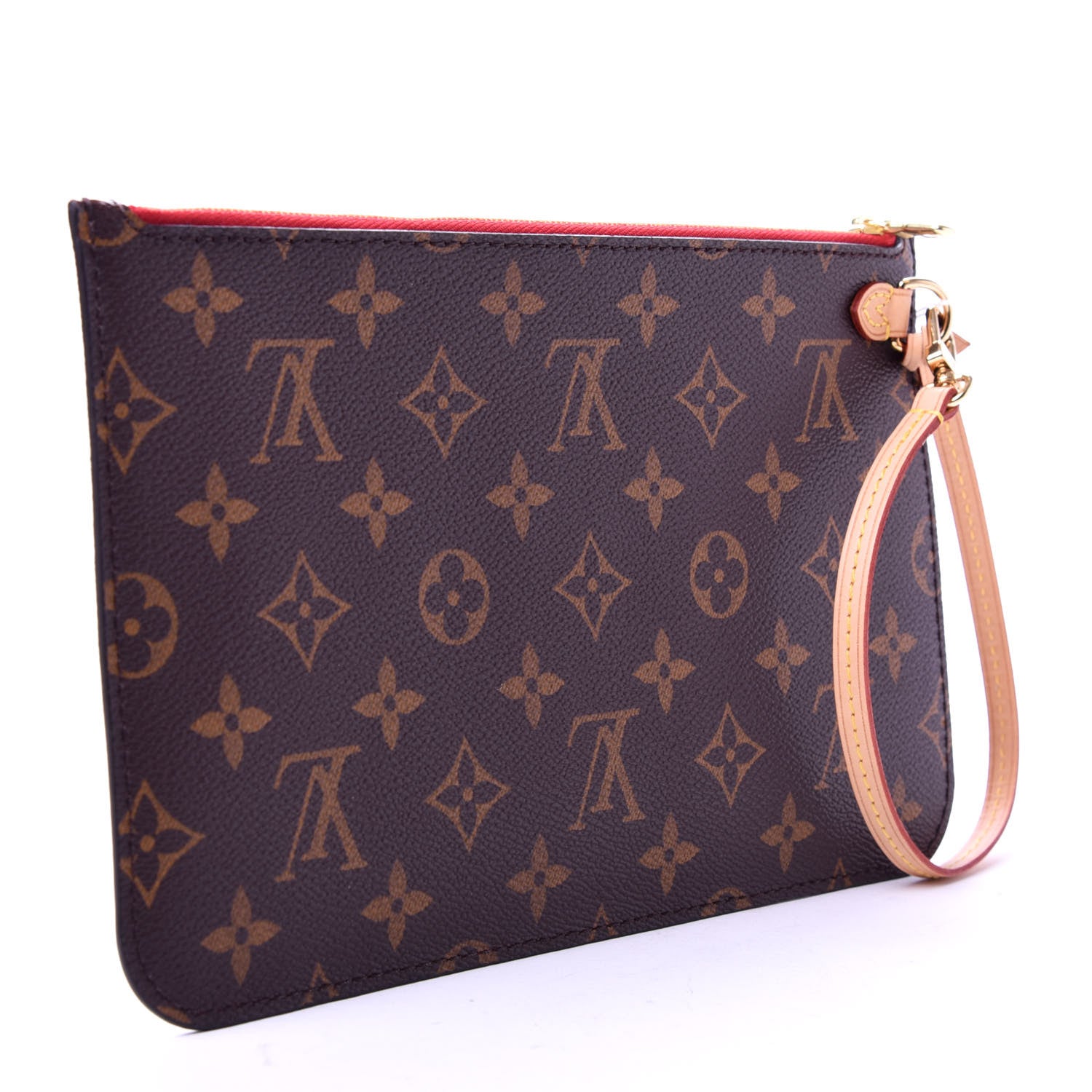 Louis Vuitton Monogram Neverfull MM GM Pochette Cherry 3 of 7
