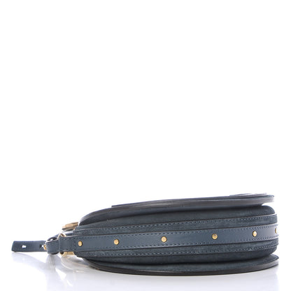 Chloe Goatskin Suede Small Pixie Bag Silver Blue 4 of 8