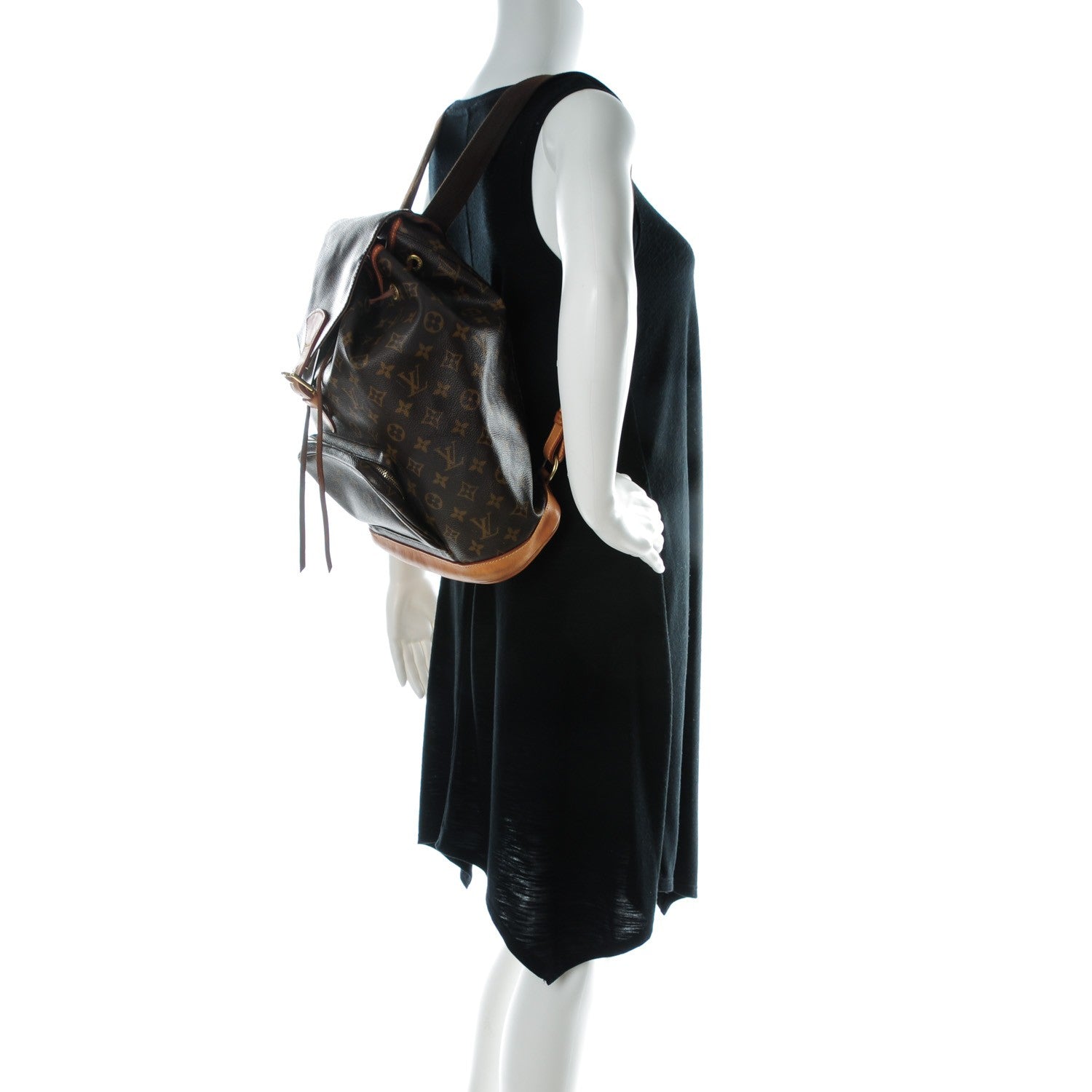 Louis Vuitton Monogram Montsouris GM Backpack 2 of 9