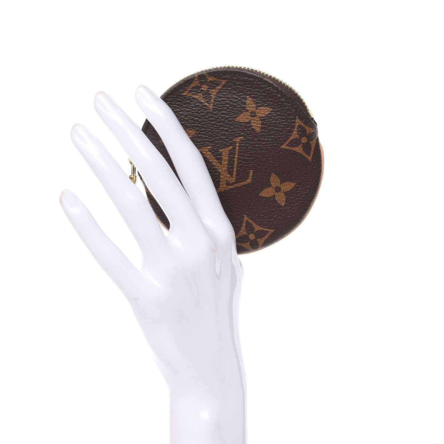 Monogram Round Coin Purse