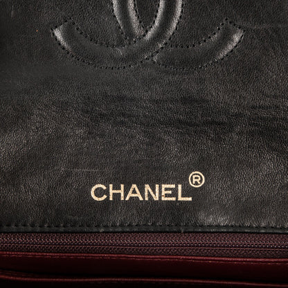 Chanel Lambskin Quilted Mini Square Flap Black 6 of 7