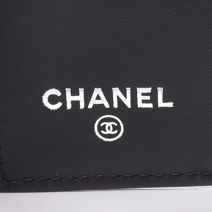 Chanel Patent Calfskin Quilted Large Flap Wallet Black 6 of 8