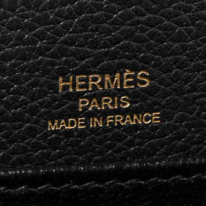 Hermes Evergrain Mini Sac Roulis Black 5 of 10