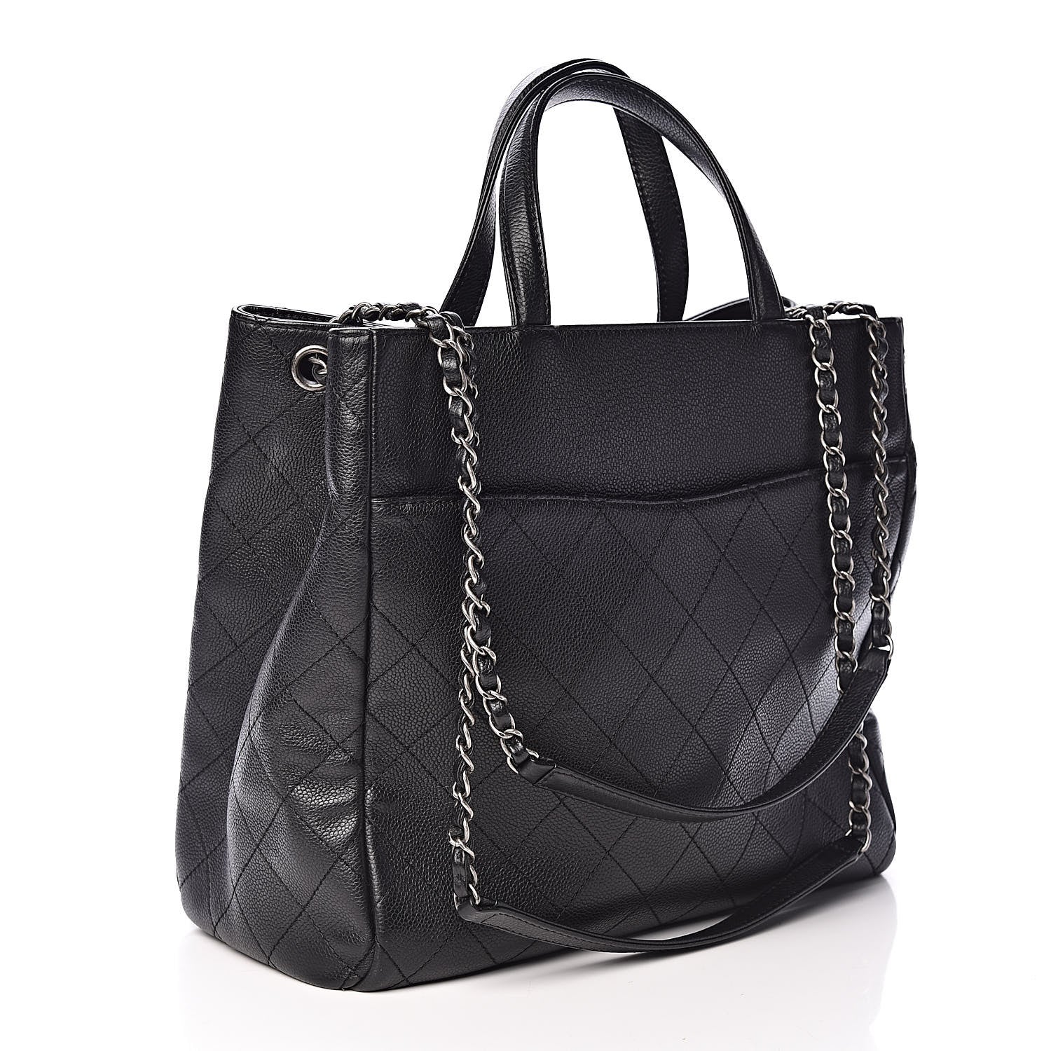 Chanel Caviar Shopping Tote Black 3 of 10