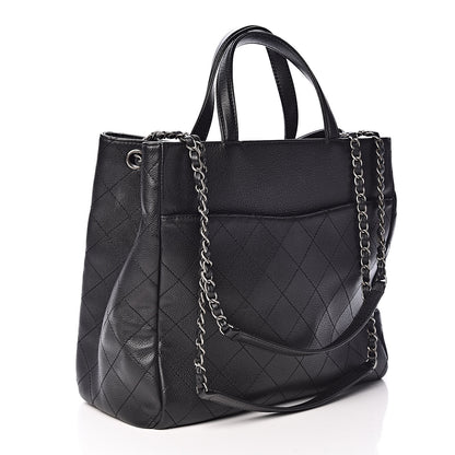 Chanel Caviar Shopping Tote Black 3 of 10