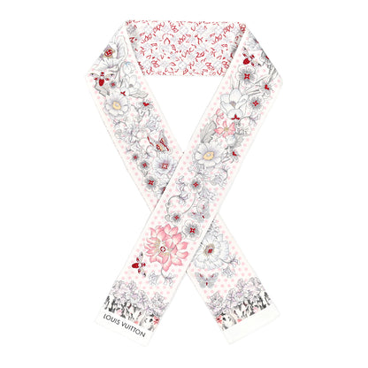 Louis Vuitton Silk Louis In The Garden Bandeau White 1 of 4