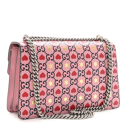 Gucci Calfskin Valentine's Day Exclusive Small Dionysus Bag Pink 3 of 10