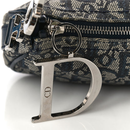 Christian Dior Monogram Shoulder Bag Blue 14 of 15