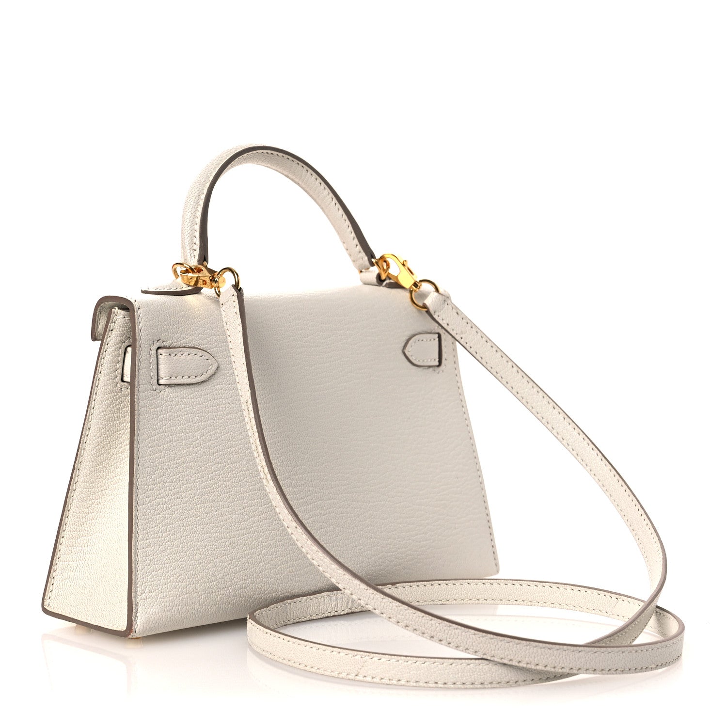 Hermes Chevre Mysore Mini Kelly Sellier 20 Mushroom 1875245