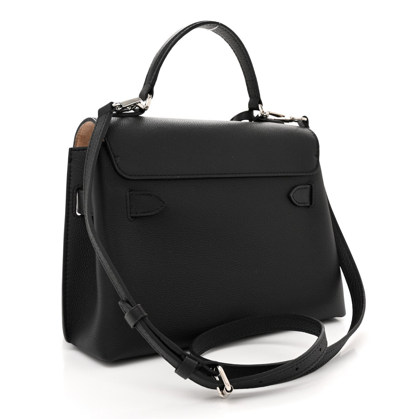 Calfskin Lockme Ever BB Black