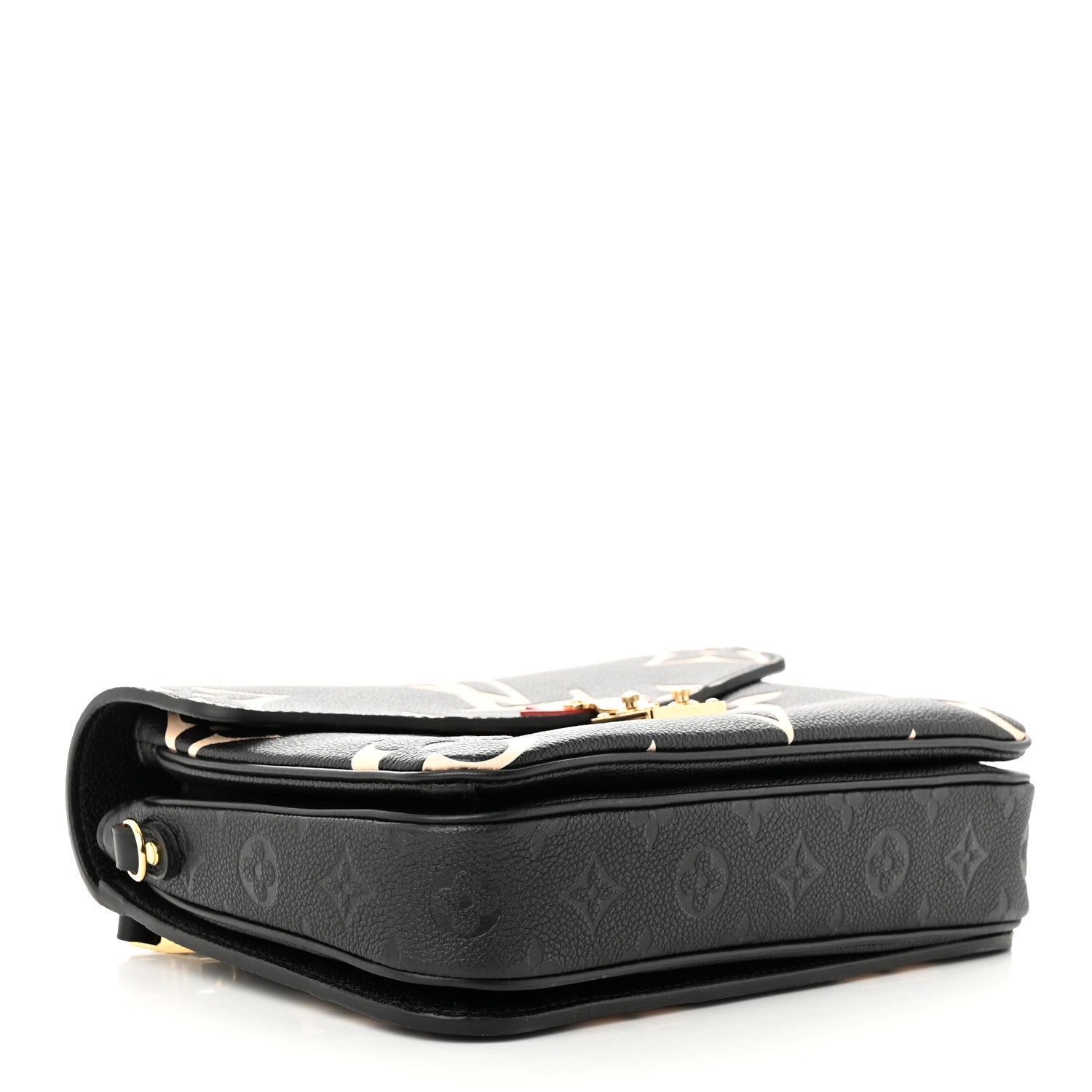 Louis Vuitton Empreinte Monogram Giant Crafty Pochette Metis Black Creme 4 of 10