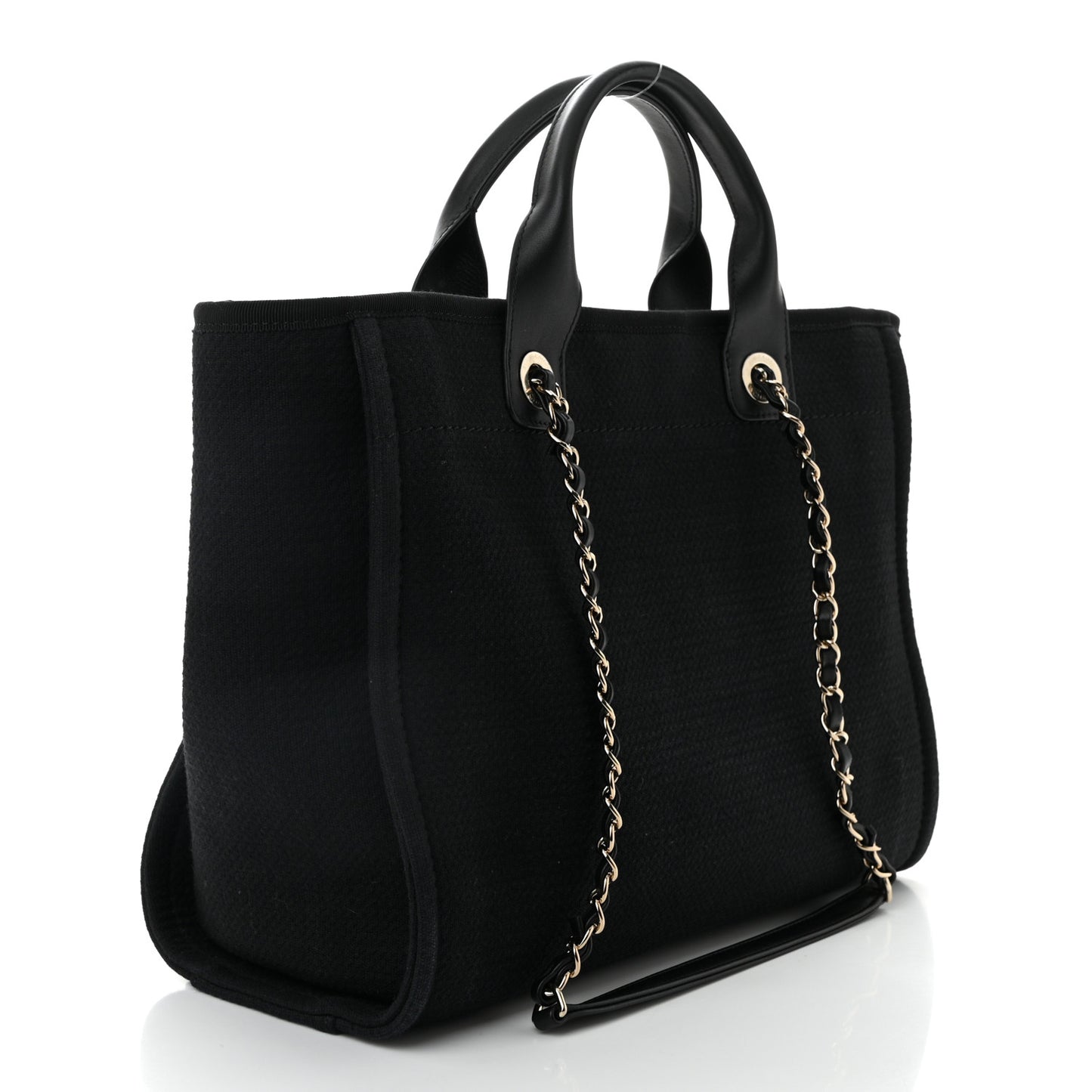 Mixed Fibers Deauville Tote Navy Blue