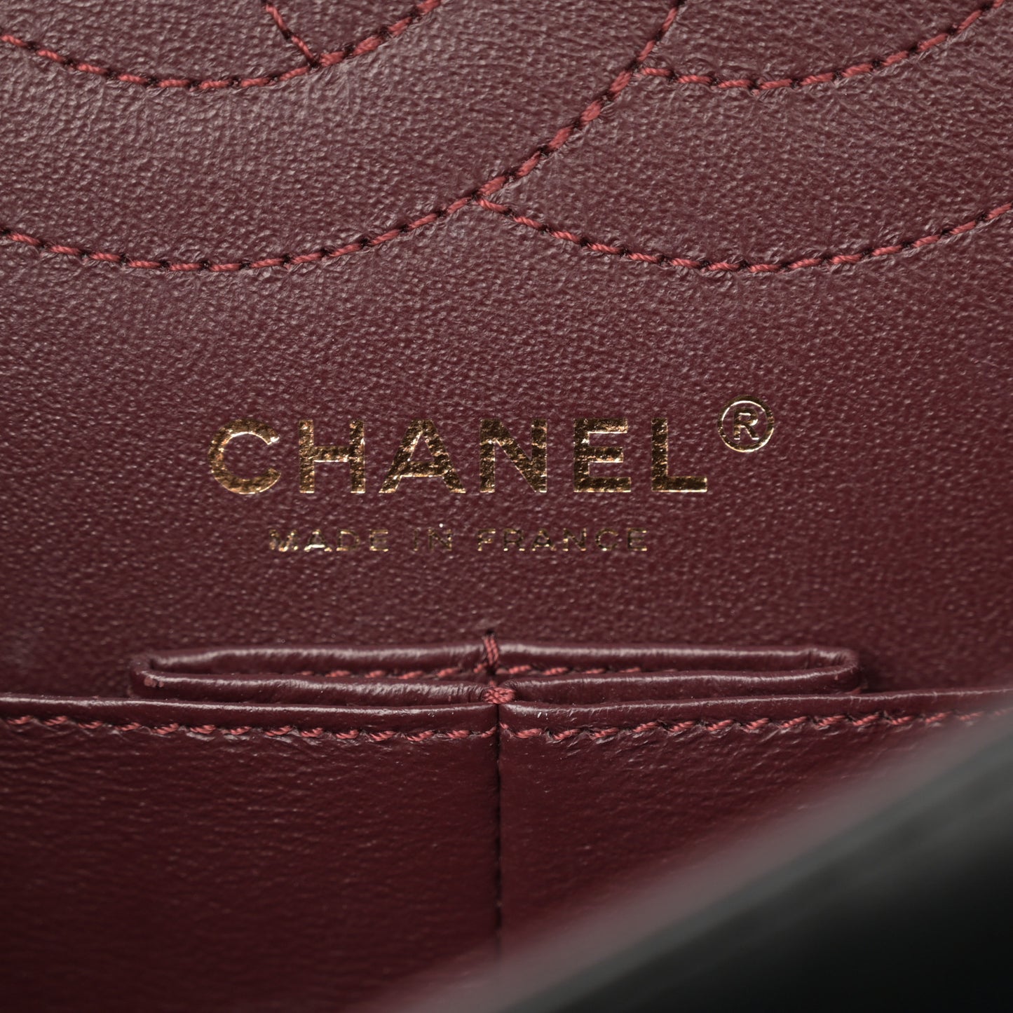 Aged Calfskin Lucky Charms 2.55 Reissue 225 Flap Black