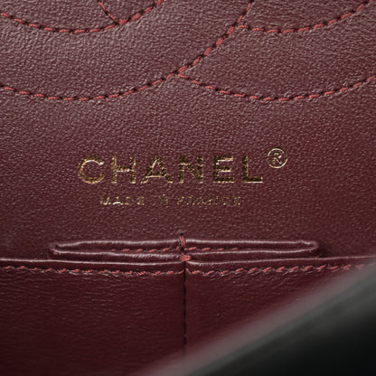 Chanel Aged Calfskin Lucky Charms 2.55 Reissue 225 Flap Black 6 of 12