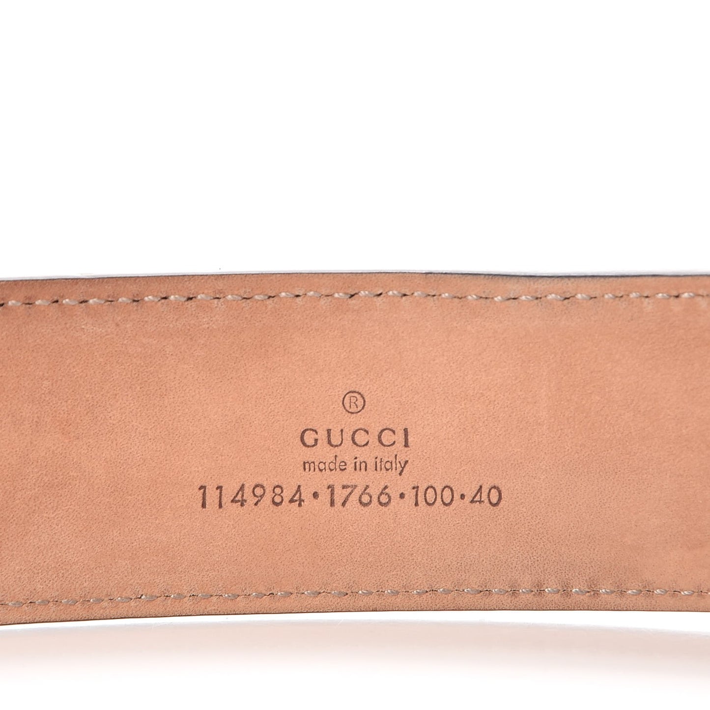 Calfskin Web Interlocking G Belt 100 40 Navy