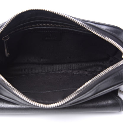 Gucci Fluffy Calfskin Morpheus Belt Bag 85 34 Black 4 of 9