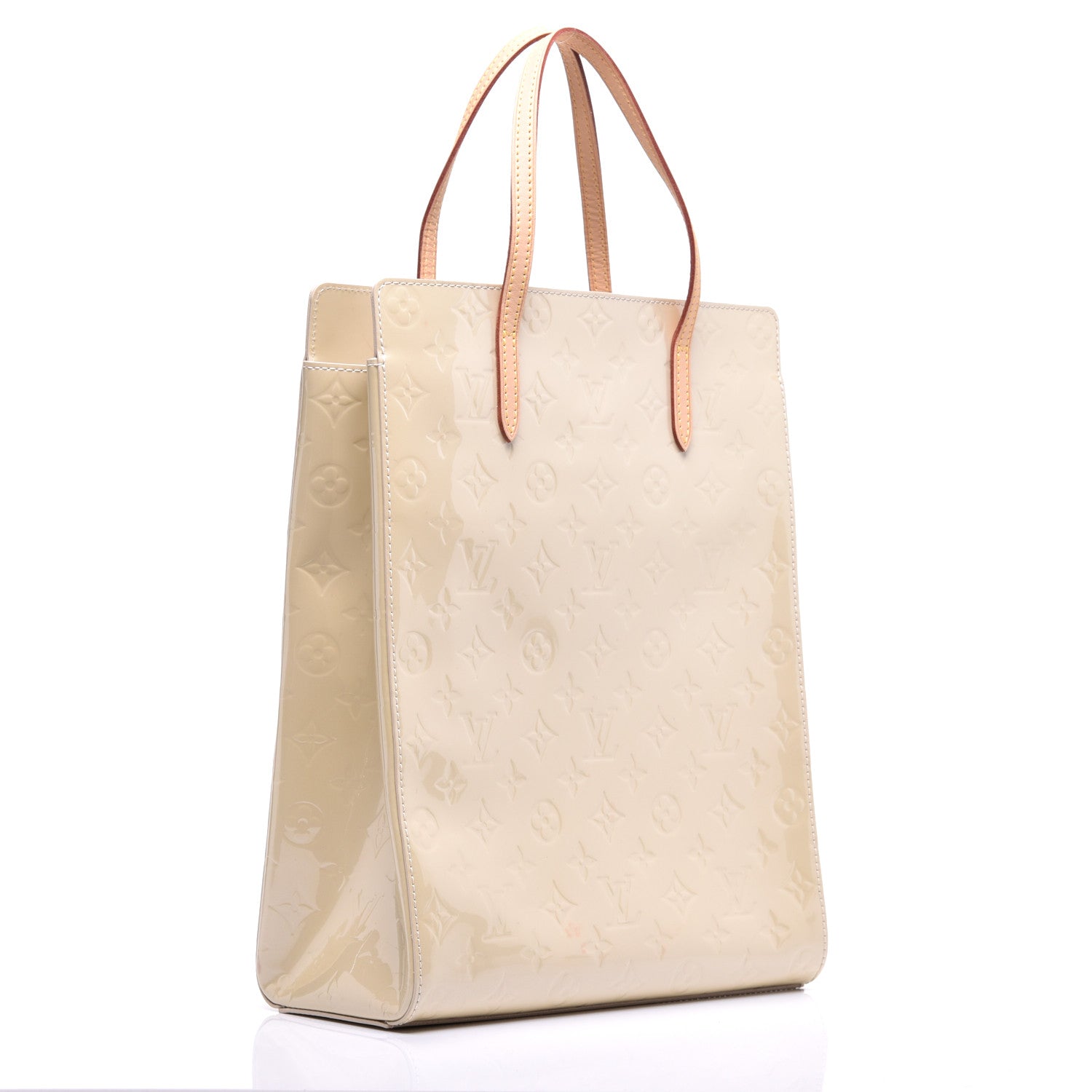 Louis Vuitton Vernis Catalina NS Blanc Corail 3 of 9