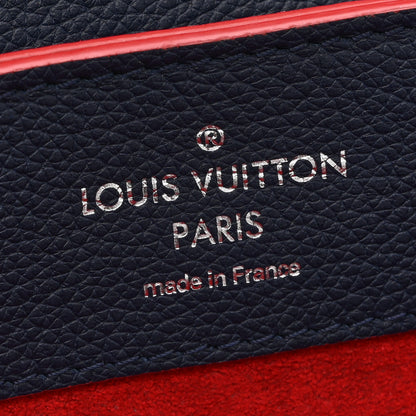 Louis Vuitton Soft Calfskin Lockme Backpack Marine Rouge 6 of 10