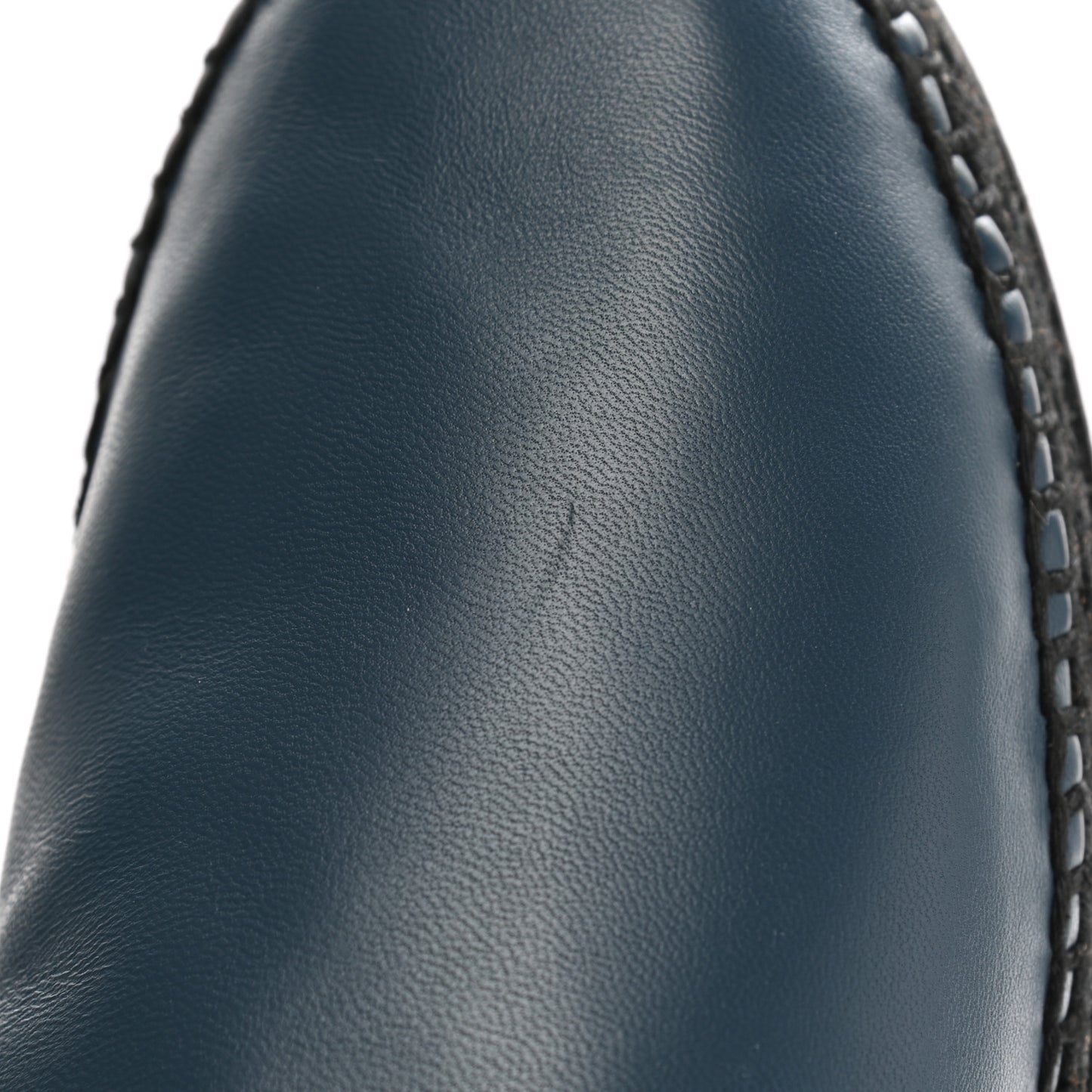 Nappa Intrecciato Mens Slip On Espadrilles 45 Denim
