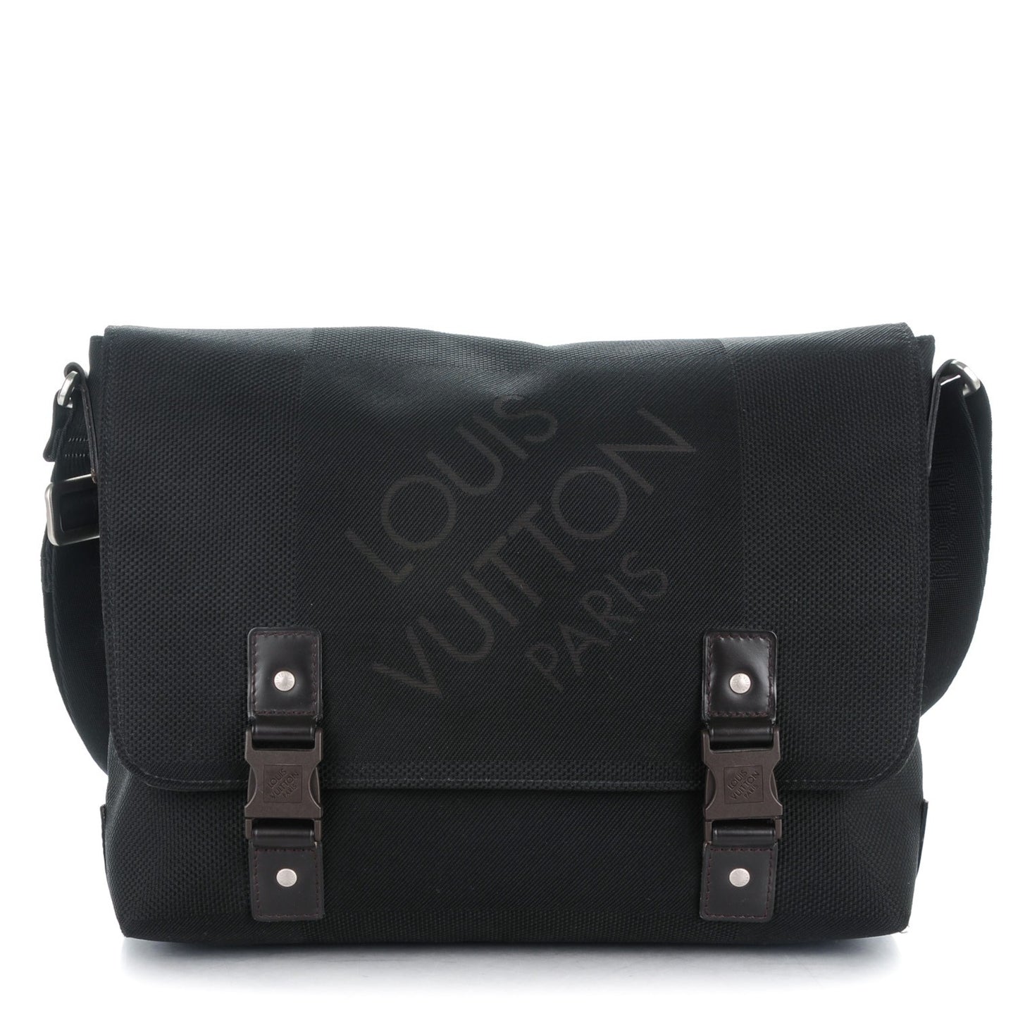Damier Geant Loup Messenger Bag Black