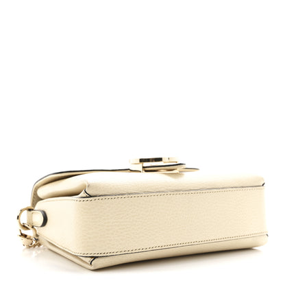 Gucci Dollar Calfskin Interlocking G Crossbody Bag Mystic White 4 of 13