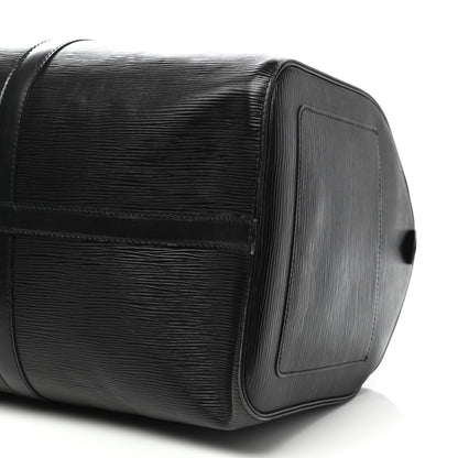 Louis Vuitton Epi Keepall 50 Black 10 of 16