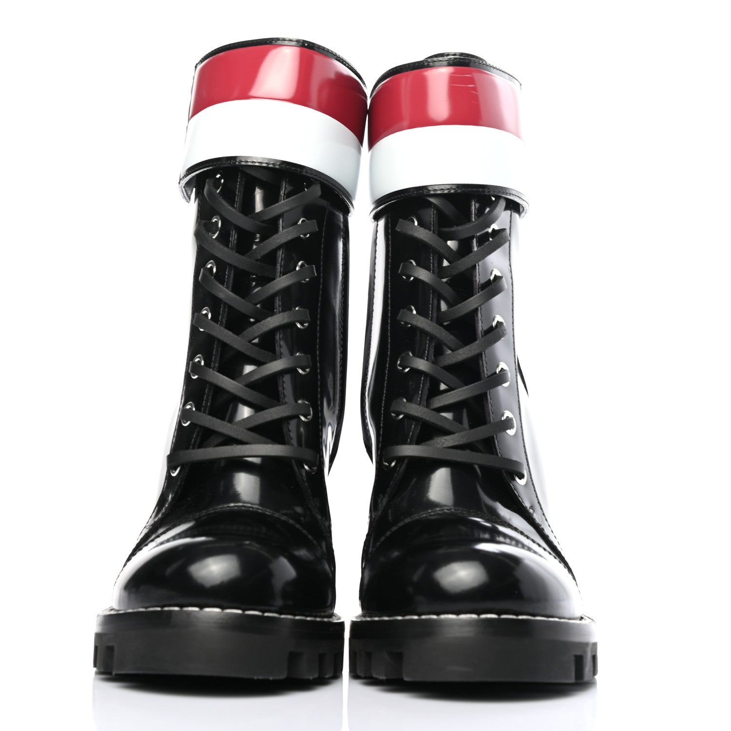 Louis Vuitton Patent Calfskin Star Trail Ankle Boots 36 Black 2 of 8