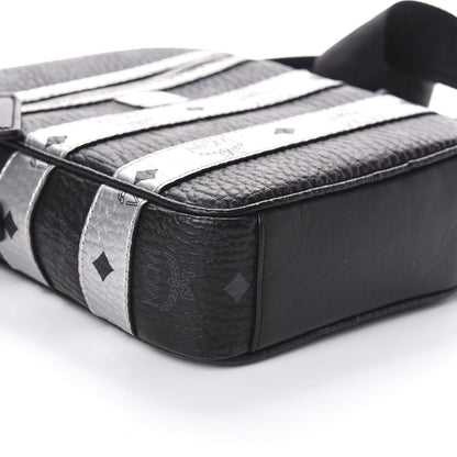 MCM Visetos Spot Crossbody Bag Black 7 of 8