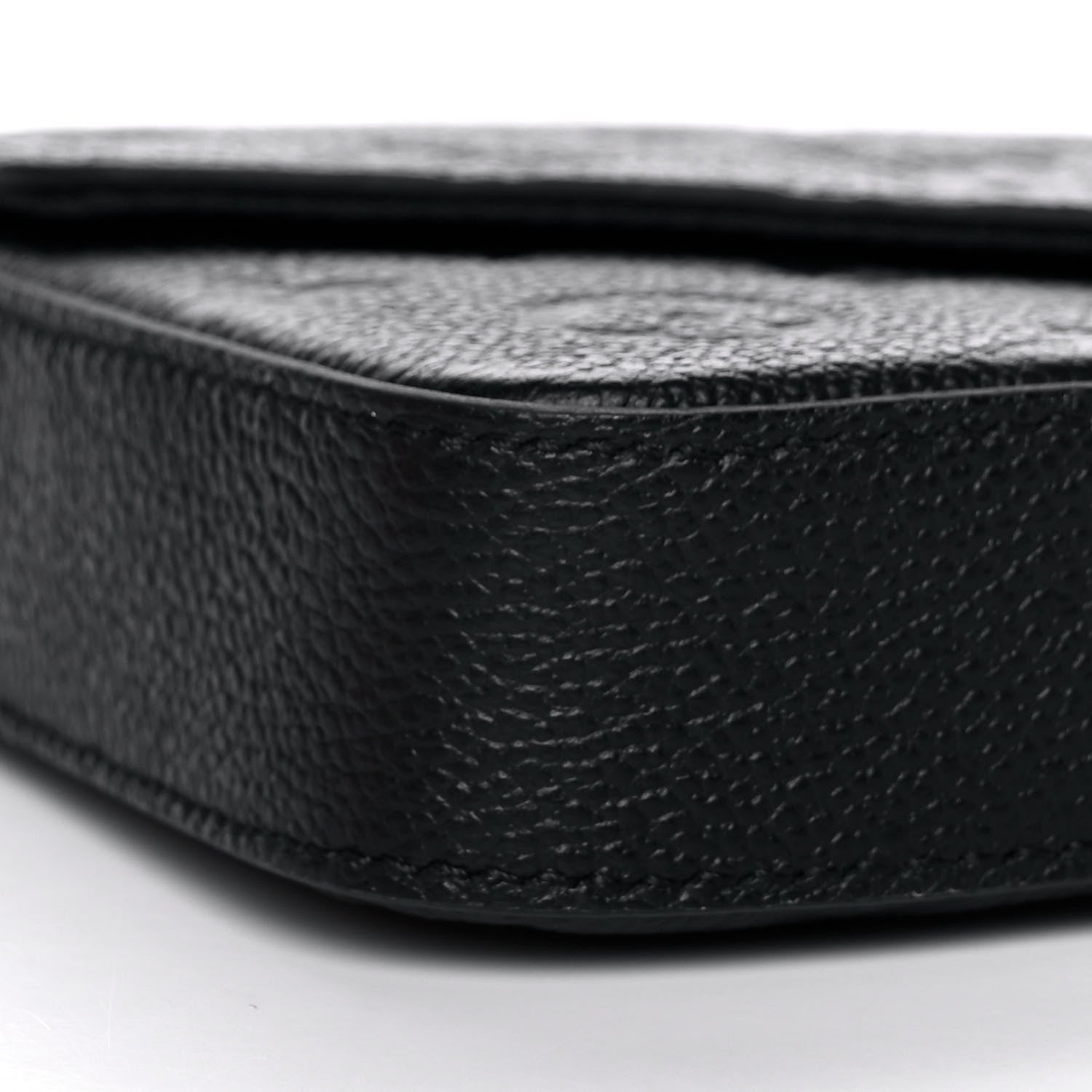 Louis Vuitton Empreinte Pochette Felicie Chain Wallet Black 8 of 12