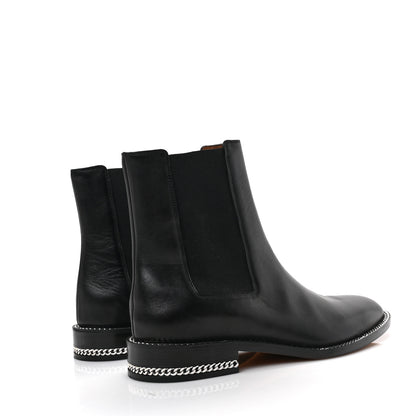 Givenchy Calfskin Chain Boots 40 Black 4 of 6
