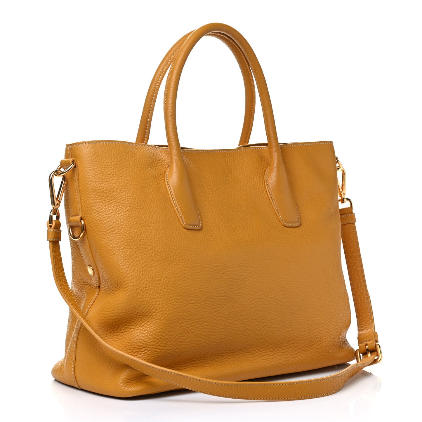 Vitello Daino Tote Mimosa