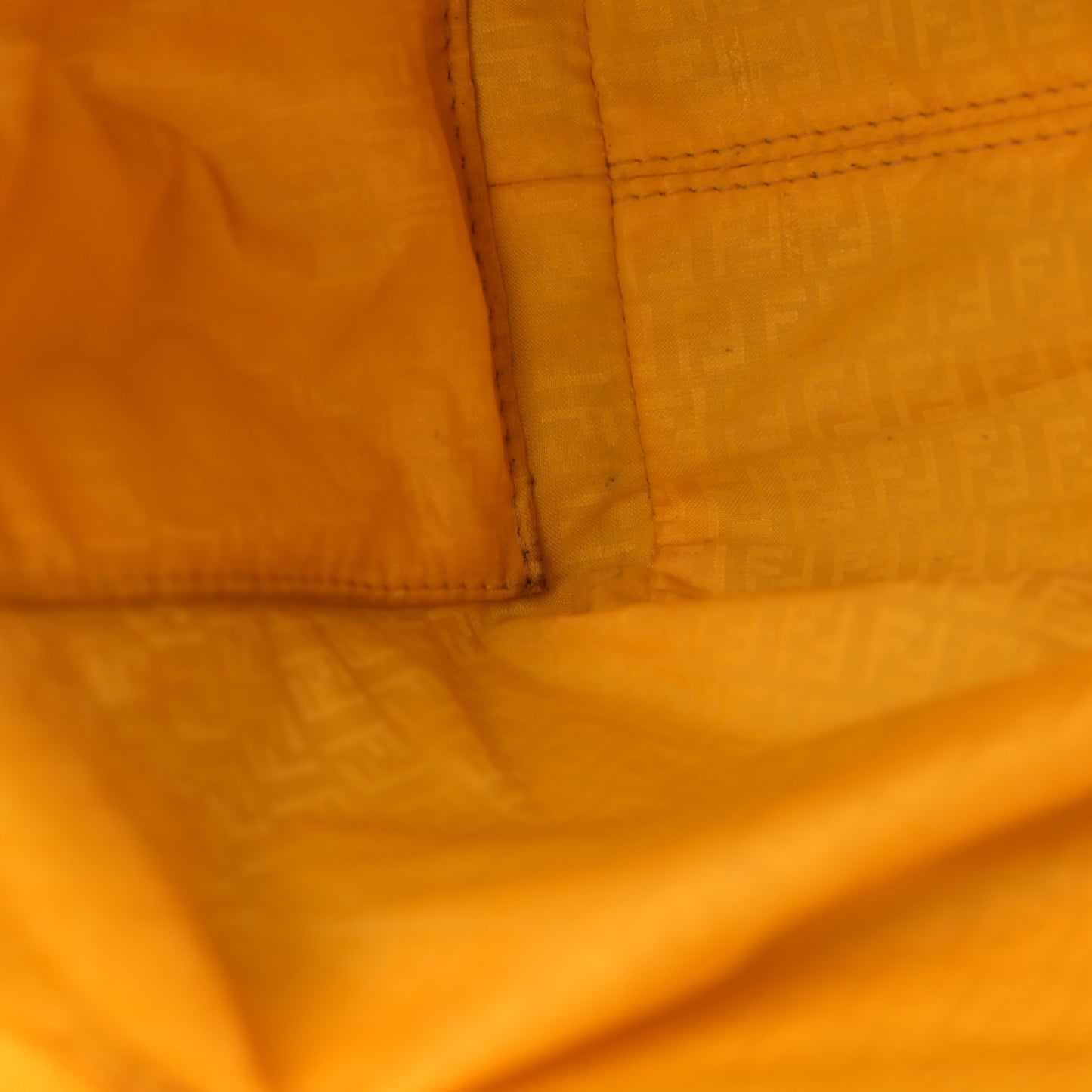 Zucca Spalmati Small Roll Tote Tobacco Yellow