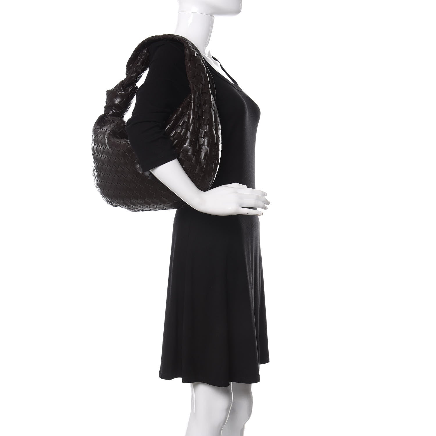 Bottega Veneta Nappa Intrecciato Medium Jodie Chocolate 2 of 11
