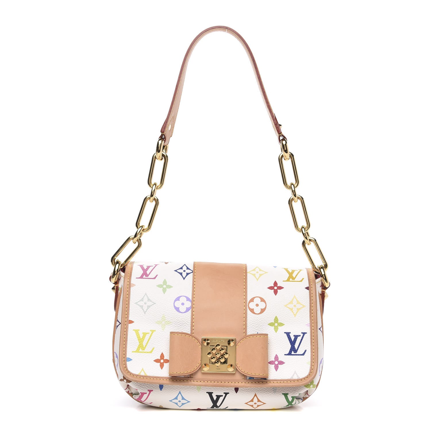 Louis Vuitton Monogram Multicolor Patti White 1 of 11