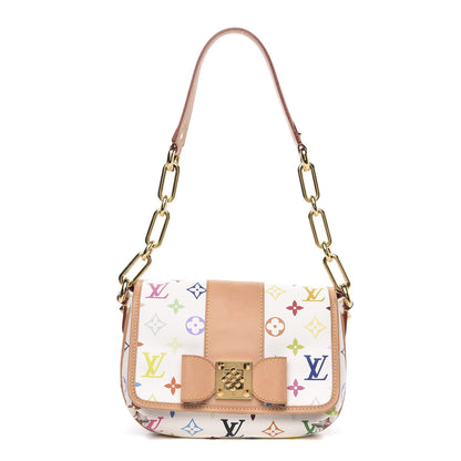 Louis Vuitton Monogram Multicolor Patti White 1 of 11