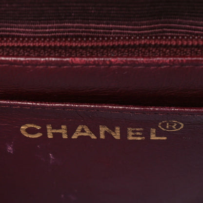 Chanel Lambskin Quilted Mini Square Flap Bag Black 5 of 10