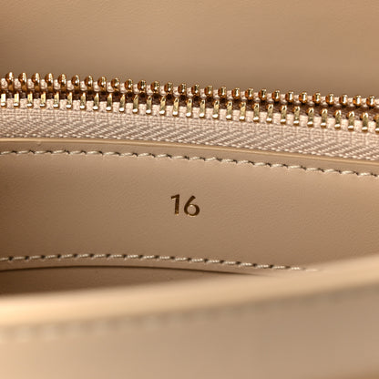 Celine Satinated Calfskin Small 16 Top Handle Bag Nude 6 of 14