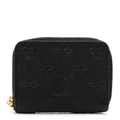 Louis Vuitton Empreinte Zippy Coin Purse Black 1 of 8