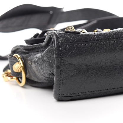 Balenciaga Agneau Giant 12 Gold Hardware Mini City Gris Fossile 8 of 9