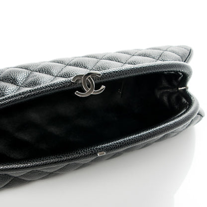 Chanel Caviar Quilted Timeless Clutch Black 5 of 7