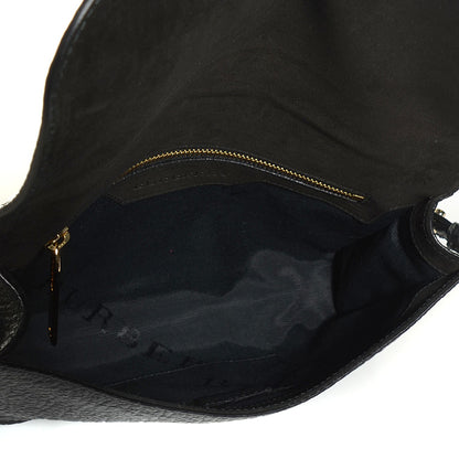 Burberry Grainy Calfskin Heritage Grain Small Crossbody Bag Black 5 of 11